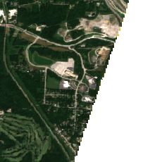 Iron Mountain Kansas Underground site on 2020-08-17, Sentinel-2 satellite true color