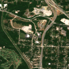 Iron Mountain Kansas Underground site on 2022-07-20, Sentinel-2 satellite true color