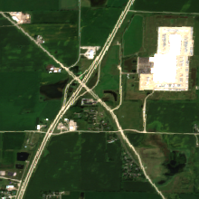 Beaver Dam Data Center site on 2020-09-02, Sentinel-2 satellite true color