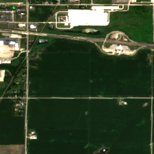 Meta DeKalb Data Center site on 2018-07-08, Sentinel-2 satellite true color