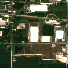 Meta DeKalb Data Center site on 2022-08-31, Sentinel-2 satellite true color