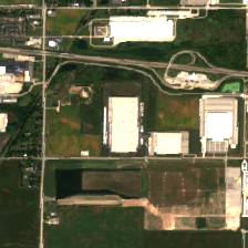 Meta DeKalb Data Center site on 2025-09-14, Sentinel-2 satellite true color