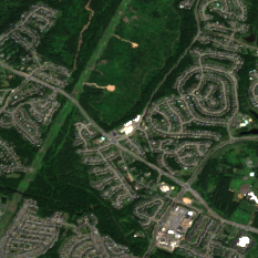 Microsoft Bristow Data Center (MNZ03) site on 2022-08-13, Sentinel-2 satellite true color