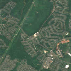 Microsoft Bristow Data Center (MNZ03) site on 2025-06-03, Sentinel-2 satellite true color