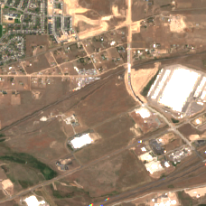 Microsoft Cheyenne Business Parkway Data Center site on 2020-07-10, Sentinel-2 satellite true color
