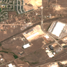 Microsoft Cheyenne Business Parkway Data Center site on 2022-08-29, Sentinel-2 satellite true color