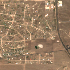 Microsoft Cheyenne Expansion (Wapiti Trail, 3,200 acres) site on 2024-07-31, Sentinel-2 satellite true color