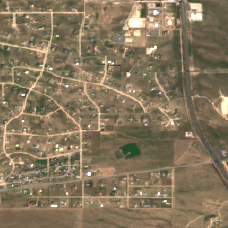 Microsoft Cheyenne Expansion (Wapiti Trail, 3,200 acres) site on 2025-08-20, Sentinel-2 satellite true color