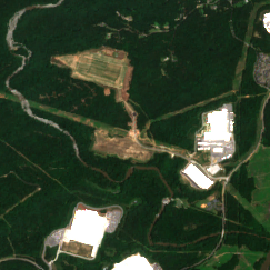 Microsoft Douglasville Data Center Campus site on 2018-06-04, Sentinel-2 satellite true color