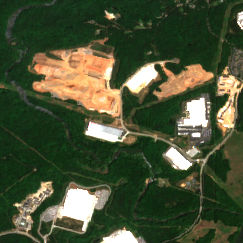 Microsoft Douglasville Data Center Campus site on 2022-05-09, Sentinel-2 satellite true color