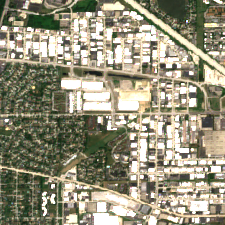 Microsoft Elk Grove Village site on 2022-07-09, Sentinel-2 satellite true color