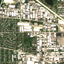 Microsoft Elk Grove Village site on 2024-05-19, Sentinel-2 satellite true color