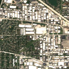 Microsoft Elk Grove Village site on 2025-09-11, Sentinel-2 satellite true color