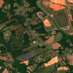 Microsoft CLT17 (Stover North) Data Center site on 2022-05-11, Sentinel-2 satellite true color