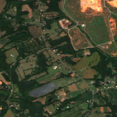 Microsoft CLT17 (Stover North) Data Center site on 2025-09-19, Sentinel-2 satellite true color