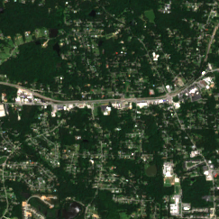 Microsoft Douglasville Campus (Lithia Springs) site on 2018-06-04, Sentinel-2 satellite true color