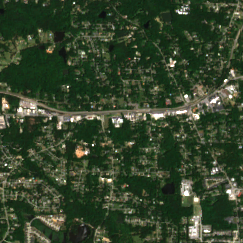 Microsoft Douglasville Campus (Lithia Springs) site on 2022-05-09, Sentinel-2 satellite true color