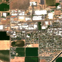 Microsoft Columbia Data Center (Quincy Campus) site on 2020-07-28, Sentinel-2 satellite true color