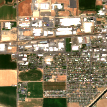 Microsoft Columbia Data Center (Quincy Campus) site on 2024-08-01, Sentinel-2 satellite true color
