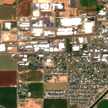 Microsoft Columbia Data Center (Quincy Campus) site on 2025-08-11, Sentinel-2 satellite true color
