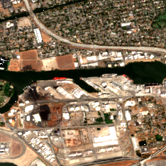 Nautilus Stockton 1 site on 2020-08-27, Sentinel-2 satellite true color