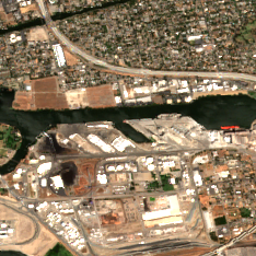 Nautilus Stockton 1 site on 2022-08-12, Sentinel-2 satellite true color