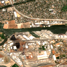 Nautilus Stockton 1 site on 2024-07-22, Sentinel-2 satellite true color