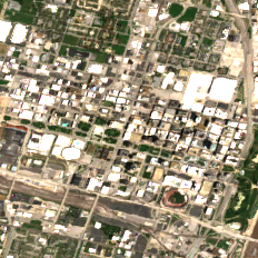 Netrality 210 North Tucker (St. Louis) site on 2020-06-07, Sentinel-2 satellite true color