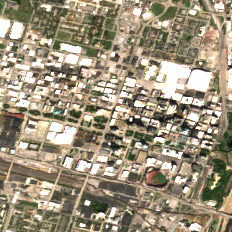 Netrality 210 North Tucker (St. Louis) site on 2025-09-06, Sentinel-2 satellite true color