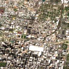 Netrality 401 North Broad site on 2018-05-01, Sentinel-2 satellite true color