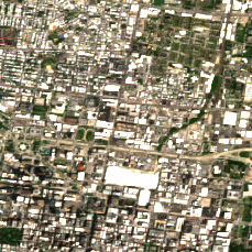 Netrality 401 North Broad site on 2025-06-03, Sentinel-2 satellite true color
