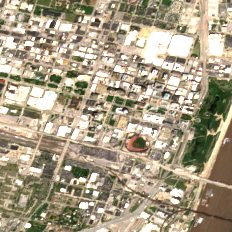 900 Walnut site on 2022-06-14, Sentinel-2 satellite true color