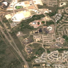 Novva Colorado Springs Data Center site on 2025-06-21, Sentinel-2 satellite true color