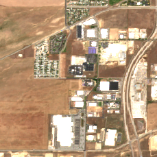 Novva Utah Data Center site on 2018-06-12, Sentinel-2 satellite true color