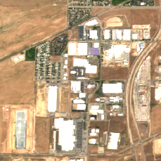 Novva Utah Data Center site on 2022-09-09, Sentinel-2 satellite true color