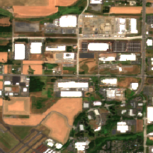 Hillsboro HI1 site on 2022-07-26, Sentinel-2 satellite true color