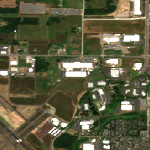 Hillsboro HI2 site on 2020-06-26, Sentinel-2 satellite true color