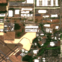Hillsboro HI2 site on 2025-08-21, Sentinel-2 satellite true color