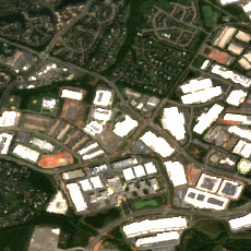 Ashburn VA3 site on 2024-09-09, Sentinel-2 satellite true color
