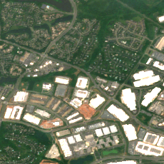 Ashburn VA4 site on 2025-06-03, Sentinel-2 satellite true color