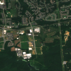 PowerHouse 95 North Campus site on 2020-08-26, Sentinel-2 satellite true color