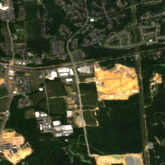 PowerHouse 95 North Campus site on 2024-09-09, Sentinel-2 satellite true color