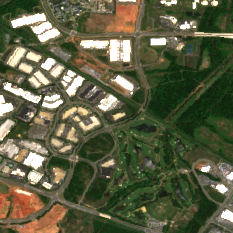 PowerHouse ABX-1 (Beaumeade) site on 2018-05-24, Sentinel-2 satellite true color