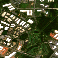 PowerHouse ABX-1 (Beaumeade) site on 2020-09-15, Sentinel-2 satellite true color