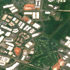 PowerHouse ABX-1 (Beaumeade) site on 2025-06-03, Sentinel-2 satellite true color