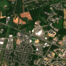 PowerHouse Arcola site on 2018-05-24, Sentinel-2 satellite true color