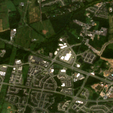 PowerHouse Arcola site on 2020-09-15, Sentinel-2 satellite true color