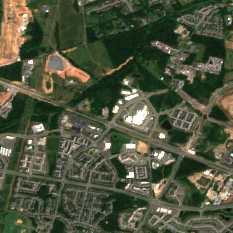 PowerHouse Arcola site on 2022-08-13, Sentinel-2 satellite true color