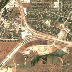 PowerHouse Circle T site on 2018-07-19, Sentinel-2 satellite true color
