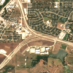 PowerHouse Circle T site on 2025-08-08, Sentinel-2 satellite true color